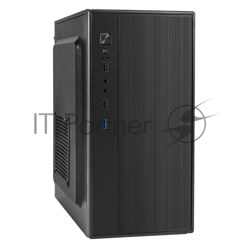 Компьютерный корпус Minitower ExeGate BAA-408U (mATX, без БП, 2хUSB/1хUSB 3.0, HD Audio, черный)