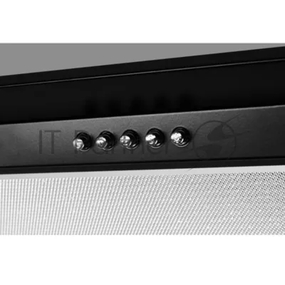 Вытяжка встраиваемая Kuppersberg Inlinea 52 BX черный/серебристый, 52 см, 1300 м³/ч, 41 дБ