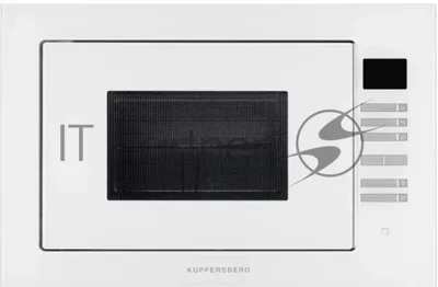 Встраиваемая микроволновая печь Kuppersberg HMW 645 W белый, 25 л, 900 Вт, переключатели - сенсор