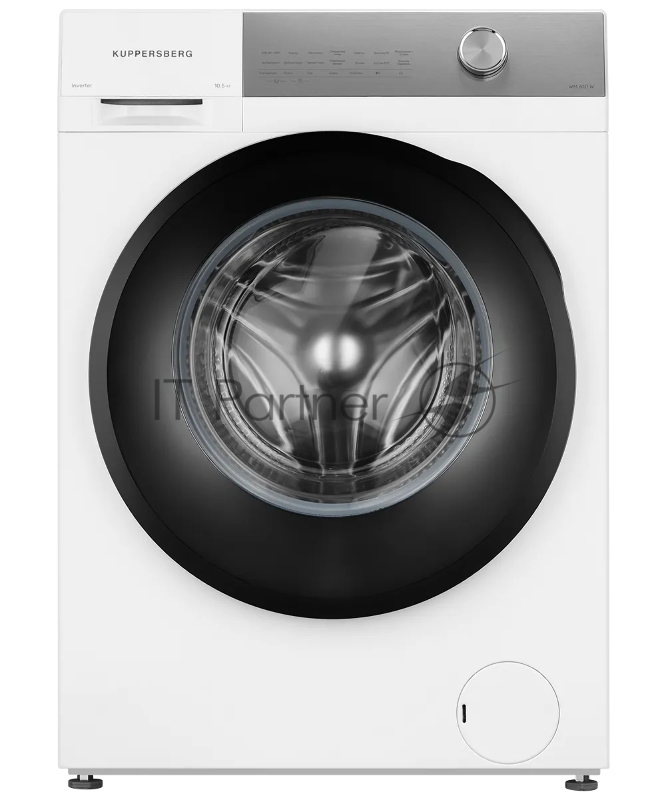 Стиральная машина Kuppersberg WM 610 W белая, загрузка фронтальная 10.5кг, 1400 об/мин., класс: A+++