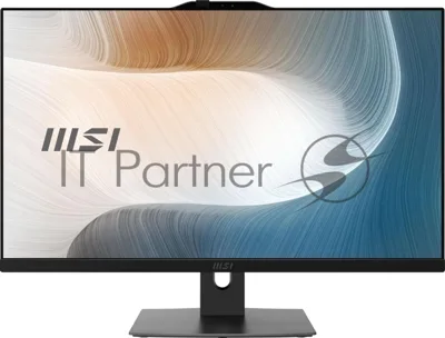 Моноблок MSI Modern AM272P 1M AiO 27" FHD (1920x1080)IPS AG Non-touch, Core i3-100U (1.2GHz), 8Gb DDR5(1x8Gb),512Gb SSD M.2,Intel UHD,WiFi,BT,camera,WirelessKB&mouse Eng/Rus,NoOS,1y w-ty,черный (9S6-AF8231-1033)