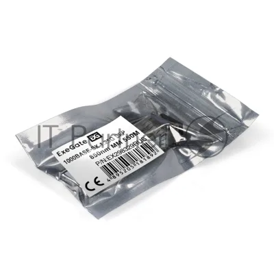Трансивер SFP EXT-1G-MM850-LC2-550M (1000Base-SX для многомодового оптического кабеля, 1,25 Гбит/с, Tx:850/Rx:850 нм, до 550 м, разъем Duplex LC)