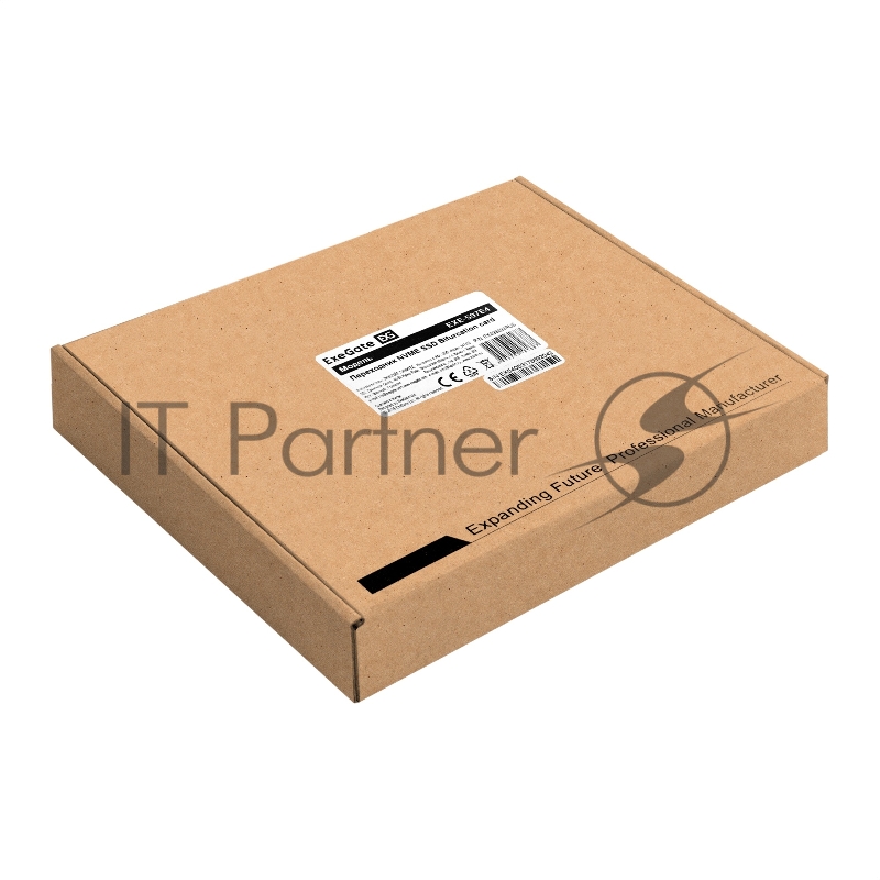 Переходник ExeGate EXE-597E4 (4 x M.2 M key -> PCI-E x16 v3.0, для установки четырех SSD M.2 2230/2242/2260/2280/22110 M key NGFF в слот PCI-E, материнская плата должна быть c функции Bifurcation PCI-E)