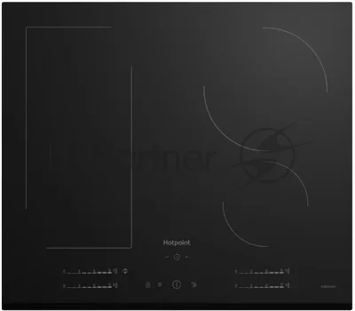 Индукционная варочная панель Hotpoint HS 1560B BF, независимая, черный