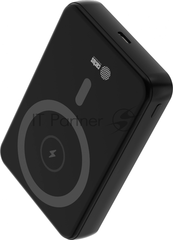 Портативный аккумулятор Cactus CS-PBFSUA-10000 10000mAh 22.5W 4.5A USB-C беспров.зар. черный