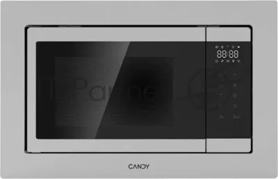 Встраиваемая микроволновая печь Candy CMXBTG218X серебристый, 21 л, 800 Вт, переключатели - сенсор