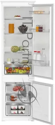 Встраиваемый холодильник Hotpoint HBH 20 белый двухкамерный 220/69л морозилка снизу