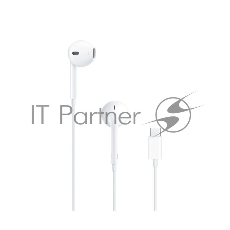 Гарнитура вкладыши Apple EarPods A3046 1.1м белый проводные в ушной раковине (MYQY3ZM/A)