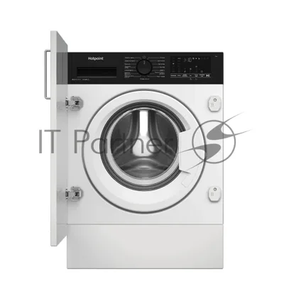 Стиральная машина встраиваемая Hotpoint WBIH 8490 VWB белый, загрузка фронтальная 8 кг, 1400 об/мин, класс А