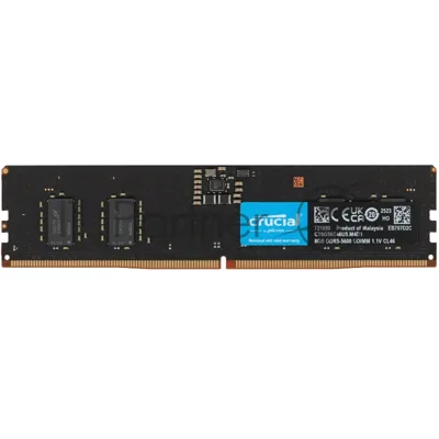 Оперативная память Crucial, DDR5, 8GB (1x8GB), 5600MHz, CL46, DIMM, OEM