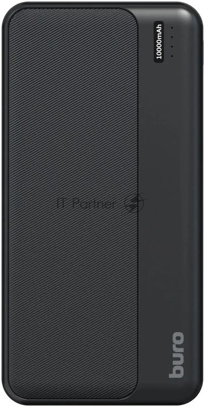 Портативный аккумулятор Buro BPF10A 10000mAh QC3.0/PD3.0 22.5W 2.1A 2xUSB-A/USB-C черный