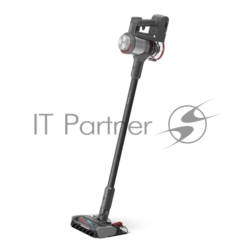 Пылесос вертикальный BQ VCA1005W Aqua Pro PREMIUM серый, питание от аккумулятора, 220 Вт, уборка сухая/влажная, пылесборник 0.5 л