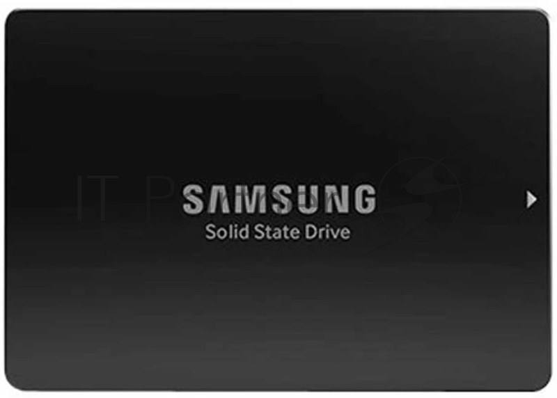 Накопитель SSD Samsung PM893, 1920Gb, SATA III, 2.5", OEM нет NVMe, R/W 520/520, без радиатора, черный