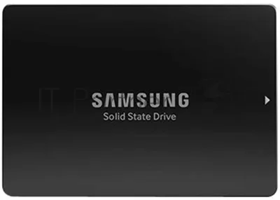 Накопитель SSD Samsung PM893, 1920Gb, SATA III, 2.5", OEM нет NVMe, R/W 520/520, без радиатора, черный