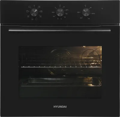 Духовой шкаф Электрический Hyundai HEO 66412 BG черный