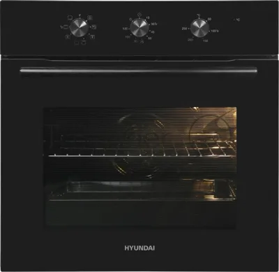 Духовой шкаф Электрический Hyundai HEO 6635 BG черный