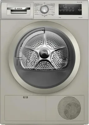 Сушильная машина Bosch WTN86212ME серый, 8 кг, сушка - конденсационная, программ - 8, 59.8 x 84.2 x 61.3 см
