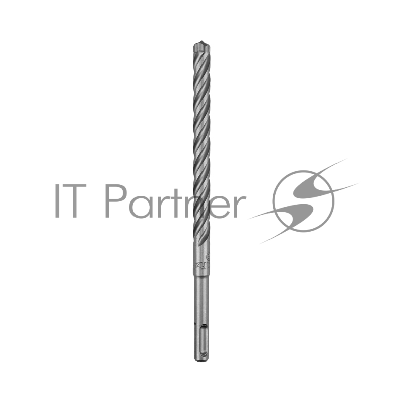 Бур по бетону Kranz SUPER 12x210 мм, профессиональный, цельная крестовая пластина, SDS PLUS