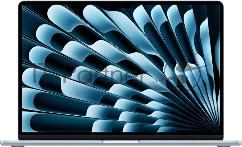 Ноутбук Apple MacBook Air A3241 голубой MC7A4HN/A M4 10 core 16Gb SSD256Gb/10 core GPU 15.3" Liquid Retina (2880x1864) macOS WiFi BT Cam