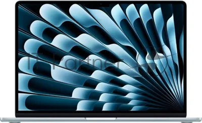 Ноутбук Apple MacBook Air A3241 голубой MC7A4HN/A M4 10 core 16Gb SSD256Gb/10 core GPU 15.3" Liquid Retina (2880x1864) macOS WiFi BT Cam