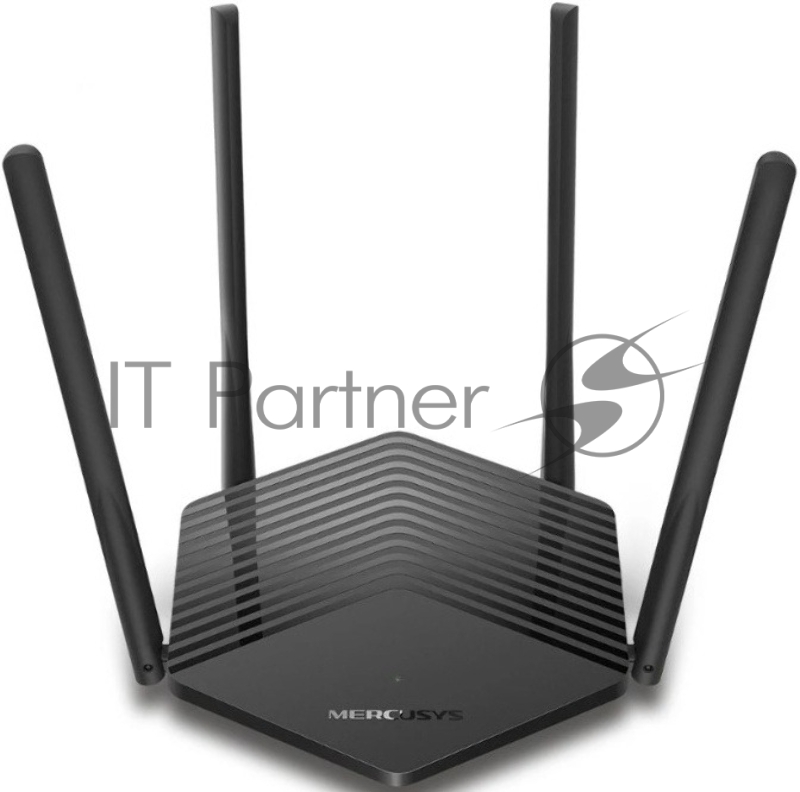 Двухдиапазонный роутер Mercusys MR1500X Wi-Fi 6 AX1500, до 300 Мбит/с на 2,4 ГГц + до 1201 Мбит/с на 5 ГГц