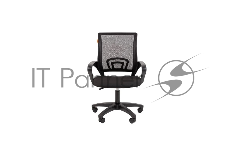 Кресло Chairman 696LT N TW-01 черный, ткань, 120 кг, механизм качания