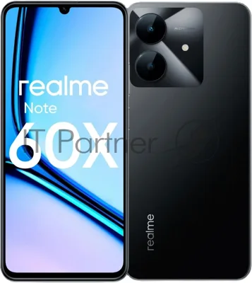 Смартфон Realme Note 60х RMX3938 4/128Gb, черный