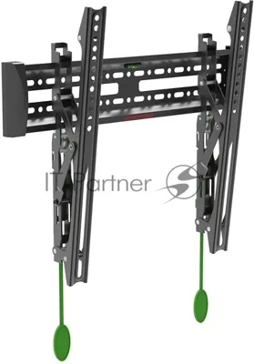 Кронштейн Arm media PLASMA-14 черный Кр. стал. наст. для TV 26"-65", max 50 кг, 1 ст св., нак. 0°-12° от ст. 37 мм, max VESA 400x400 мм.