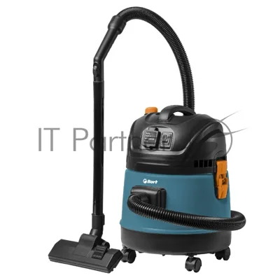 Строительный пылесос Bort BSS-1220-M (93417814) синий, 270/1200 Вт, уборка сухая/влажная, пылесборник мешок/контейнер, 20 л