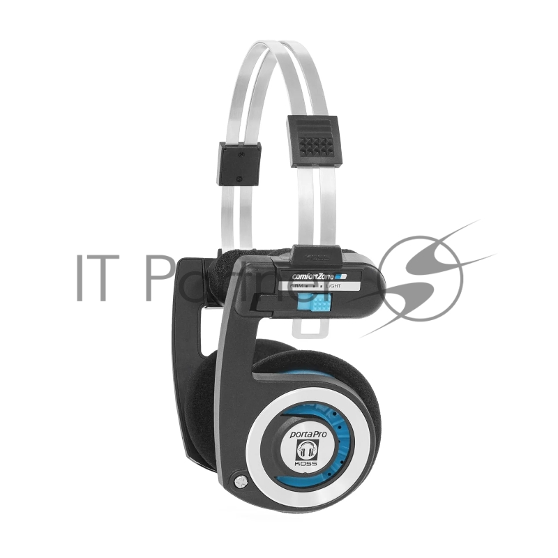 Беспроводные/проводные наушники Koss Porta Pro Wireless 2.0 черный, накладные, Bluetooth + проводной, складная конструкция, до 20 ч