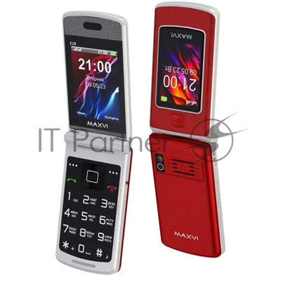 Мобильный телефон Maxvi E28 красный