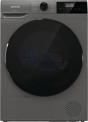 Сушильная машина Gorenje D2HNA92/C серый, 9 кг, сушка - конденсационная, программ - 15, 59.5 x 84.5 x 66 см