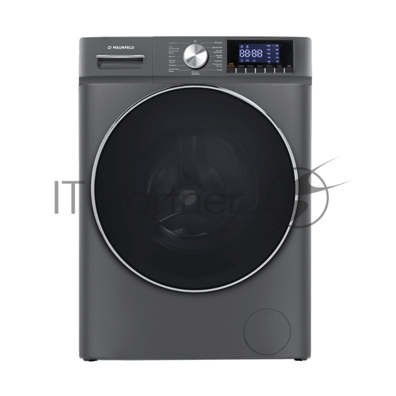 Стиральная машина Maunfeld MFWM127ISB02 графит, загрузка фронтальная 7кг, 1200 об/мин., класс: A+++