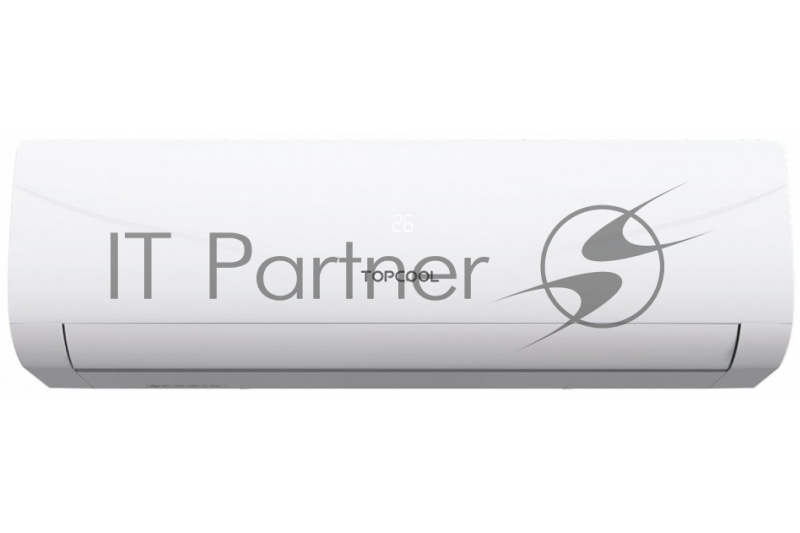 Внутренний блок сплит-системы TOPCOOL TR-12SBST1/IN 12000 BTU, 32 м², 28 дБ, охлаждение, обогрев, осушение, белый