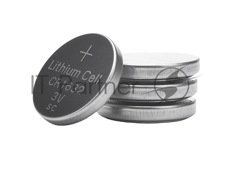 Батарейки литиевые Gembird Gb-CR1632-5B, тип CR1632, 5шт, блистер