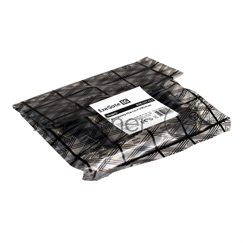 Контроллер ExeGate EXE-314 v2.0 (PCI-E x1 v2.0, 4хUSB 3.0 ext., разъем доп.питания Molex, VIA Labs Chipset VL805)