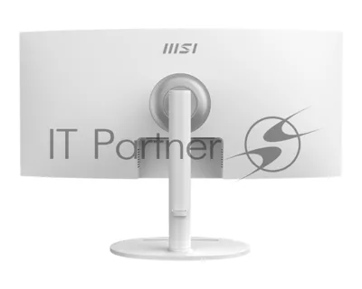 Монитор 34" MSI Modern MD342CQPW VA 3440x1440, 120 Гц, 4 мс (GtG), 21:9, изогнутый (1500R), HDMI 2.0b (x2), DisplayPort 1.4a, USB-C (98 Вт), встроенные динамики, Flicker Free, Low Blue Light, Adaptive-Sync, HDR Ready, регулировка по высоте, поворотная подставка, подставка для телефона, белый