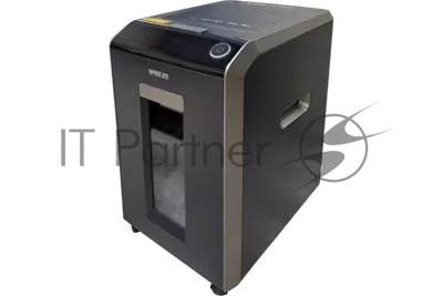 Шредер Office Kit SA200M 1,9х10 черный/серый с автоподачей (секр.P-5) фрагменты 220лист. 40лтр. скобы пл.карты
