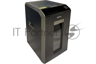 Шредер Office Kit SA200С 3,8x10 черный/серый с автоподачей (секр.P-4) фрагменты 220лист. 40лтр. скобы пл.карты