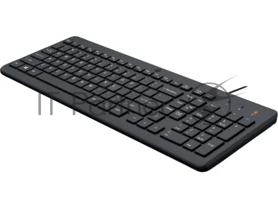Клавиатура Keyboard HP 150 Wired черный ENG/RUS