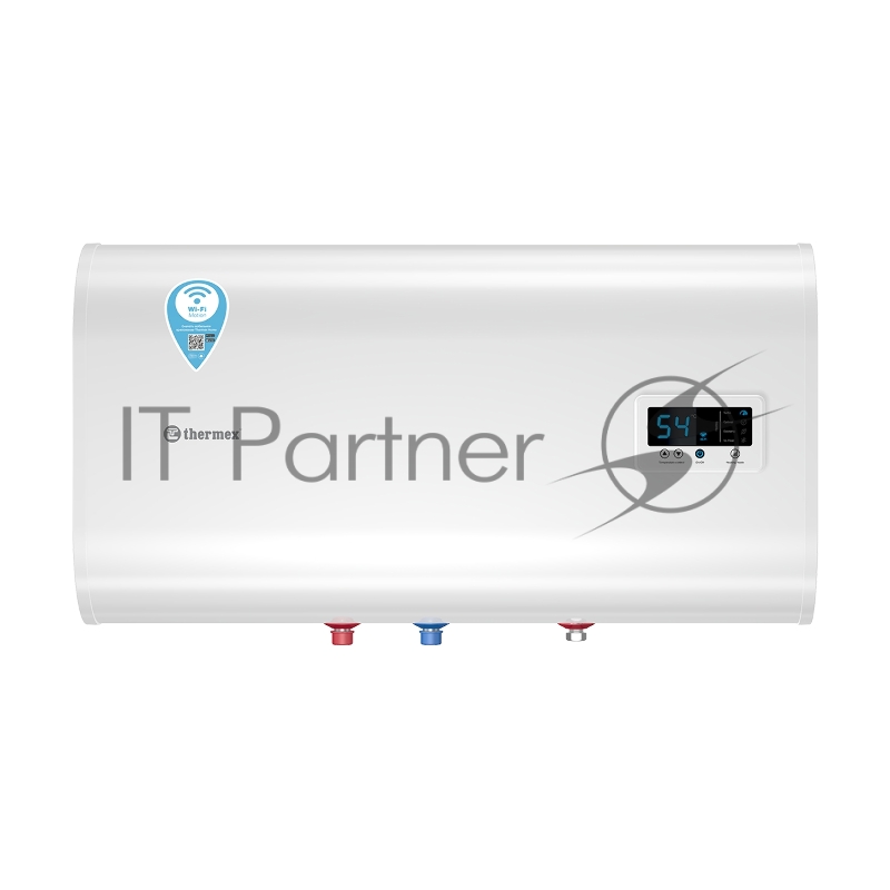 Водонагреватель электрический Thermex IF 50 H (pro) Wi-Fi белый, накопительный, 50 л, 2 кВт, настенный, горизонтальный, с управлением по Wi-Fi