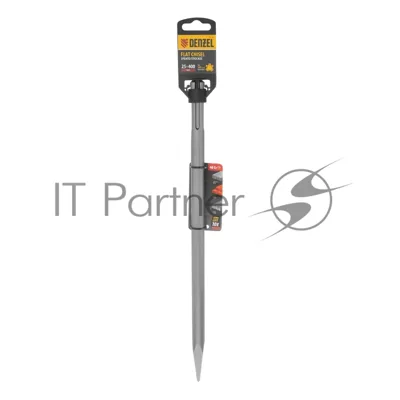 Зубило Denzel плоское, 18 х 25 х 400 мм, 40Cr, SDS MAX