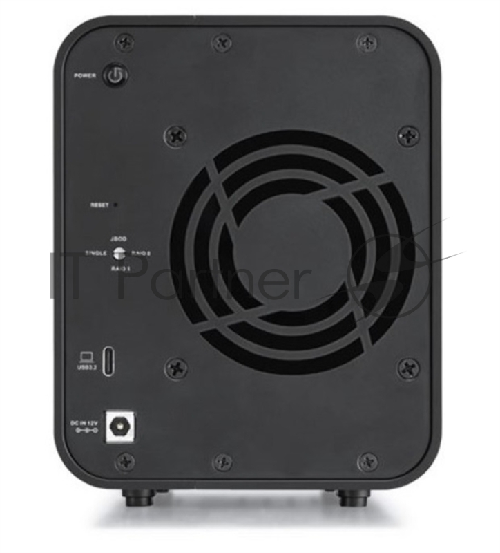 Сетевое хранилище TerraMaster D5 Hybrid DAS tower/RAID 0, 1, JBOD, SINGLE/up to (2xHDD + 3xM.2 SSD)/1xUSB3.2 Gen2/1xPS/1YW