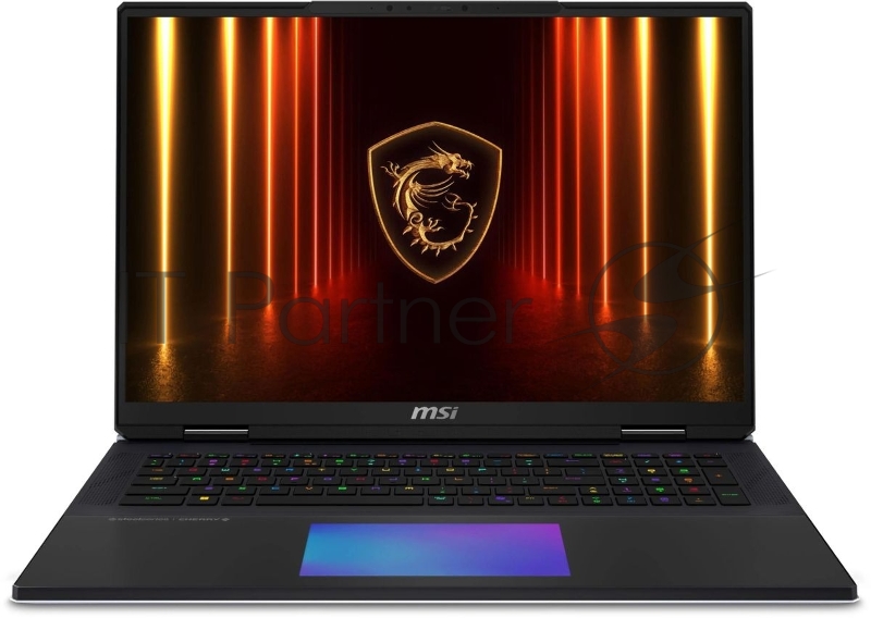 Ноутбук MSI Titan 18 HX AI A2XWJG-206RU черный Core Ultra 9 285HX 64Gb SSD 4Tb NVIDIA GeForce RTX 5090 для ноутбуков 24Gb 18" IPS UHD+ (3840x2400) Windows 11 Home WiFi BT Cam (9S7-182421-206)