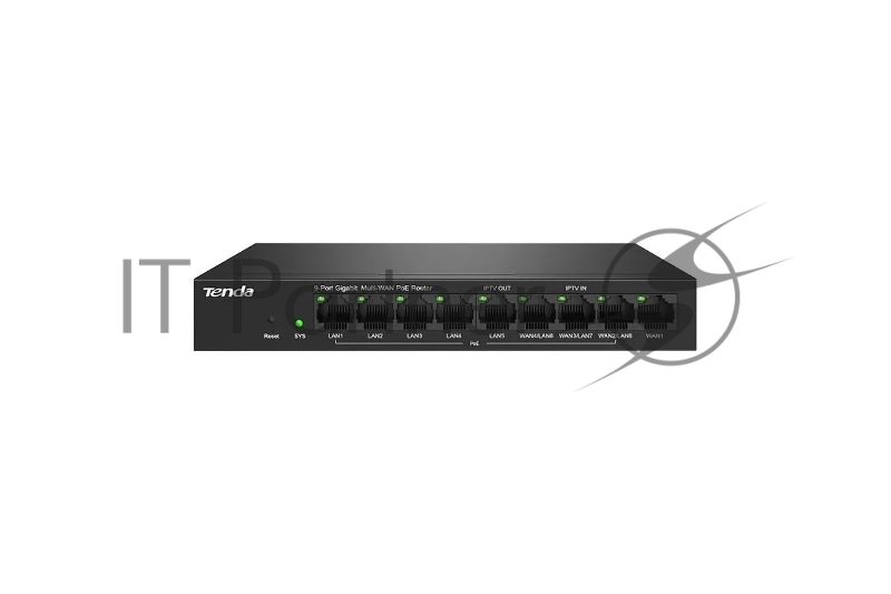 Ethernet-маршрутизатор Tenda G0-8G-PoE 8-портовый гигабитный PoE