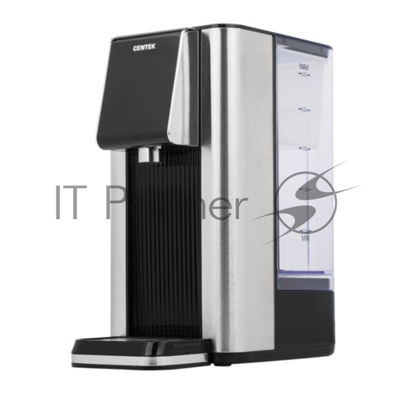 Термопот проточный Centek CT-3201 2,5 л, 2600 Вт, черный/серебристый
