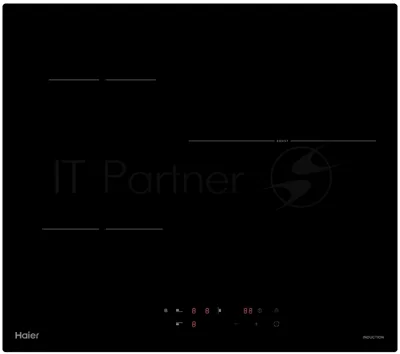 Индукционная варочная поверхность Haier HHK-Y63WTB, 3 конфорки, стеклокерамика, 6500 Вт