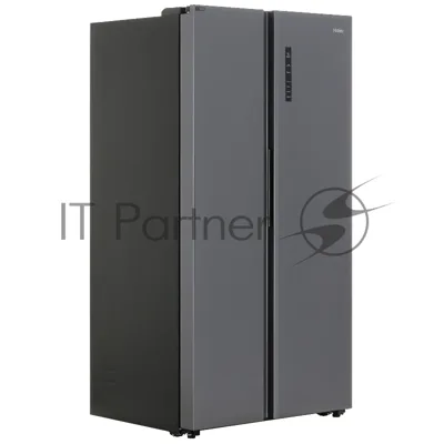 Холодильник Haier HRF-600DM7RU серебристый двухкамерный 388/210л морозилка сбоку, No Frost, Side by Side