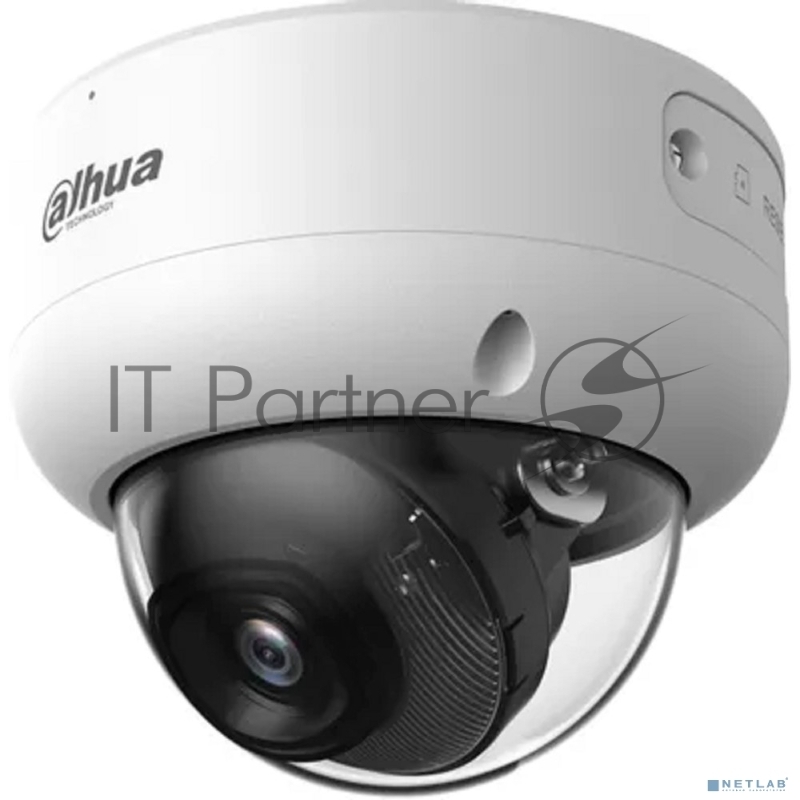 Камера видеонаблюдения Dahua DH-IPC-HDBW3449EP-AS-IL-0280B, IP, 4 Мп, 2.8 мм, белая