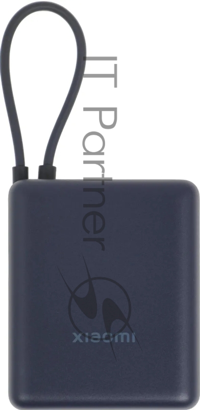 Портативный аккумулятор Xiaomi BHR9341GL 10000mAh PD 33W 3A USB-A/USB-C синий